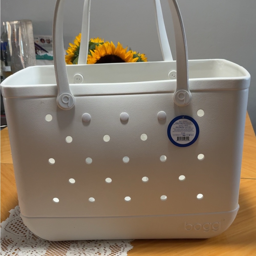 White Tote Bag